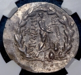 Тетрадрахма. Эолида. Мирина (в слабе)