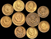 Набор из 12-ти монет СССР