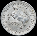 Нотгельд 50 пфенингов 1291 (Вестфалия)