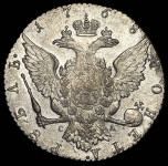Рубль 1768 СПБ-ТI-СА