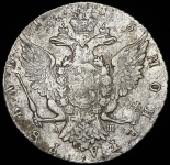 Рубль 1768 СПБ-ТI-АШ