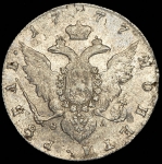 Рубль 1777 СПБ-ФЛ