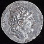 Тетрадрахма. Антиох Эвергет. Сирия. Селевкиды