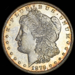 1 доллар 1879 (США) (в коробке)