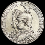 2 марки 1901 "200-летие королевства" (Пруссия)
