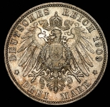 3 марки 1909 (Вюртемберг) F