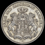 3 марки 1910 (Гамбург) J