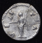 Денарий. Фаустина старшая. Рим империя.