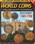 Книга Krause "Standart catalog of world coins 1601-1700. 1st Edition" 1996