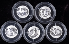 Набор из 5-ти монет "100-летие российского футбола" 1997 ЛМД