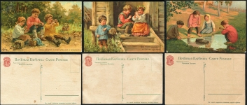 Набор из 9-ти открыток издательства "Зингер"