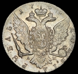 Рубль 1766 СПБ-ТI-АШ