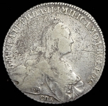 Рубль 1776 СПБ-ТИ-ЯЧ