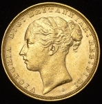 Соверен 1885 (Австралия) S