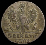 1/3 талера 1761 (Бит R1.)