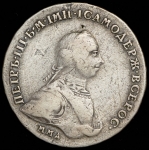 Рубль 1762 ММД-ДМ