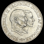 2 кроны 1953 "Кампания против туберкулёза в Гренландии" (Дания)