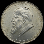 2 шиллинга 1929 "100 лет со дня рождения Теодора Бильрота" (Австрия)