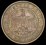 3 марки 1929 "1000-летие Мейсена" (Германия) Е