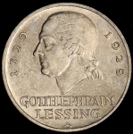 3 марки 1929 "200-летие Лессинга" (Германия) А