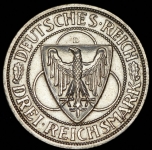 3 марки 1930 "Освобождение Рейнланда" (Германия) D