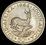 50 центов 1963 (ЮАР)