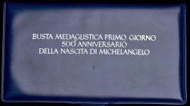 Медаль "Микеланджело" (в п/у) (Италия)