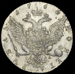 Рубль 1769 СПБ-ТI-СА