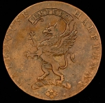 1/2 пенни - токен 1793 (Великобритания)