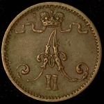 1 пенни 1873 (Финляндия)