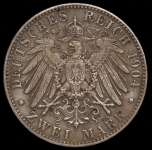 2 марки 1904 (Саксония) Е