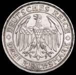 3 марки 1929 "1000-летие Мейсена" (Германия) Е