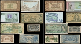 Набор из 20-ти бон (страны мира)