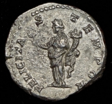 Денарий. Гета. Рим империя.