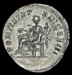 Денарий. Гета. Рим империя.