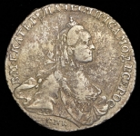 Полтина 1763 СПБ-ТI-ЯI