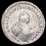 Полуполтинник 1747 ММД