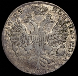 Рубль 1727 СПБ (Бит. R.)