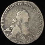 Рубль 1767 ММД-ЕI (Бит. R.)