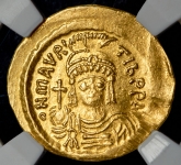 Солид. Маврикий Тиберий. Византия (в слабе)