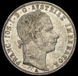 1 флорин 1861 (Австро-Венгрия) 