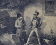 Гравюра "Наполеон" (в багете)