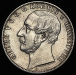 Талер 1865 "50 лет присоединении Восточной Фризии" (Ганновер) В