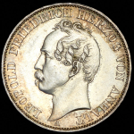 Талер 1869 (Ангальт) А