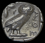 Тетрадрахма. Афины