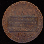 1/2 пенни - токен 1793 (Великобритания)