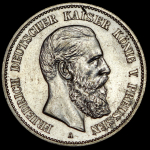 2 марки 1888 (Пруссия) А