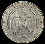 3 марки 1929 "Объединение Вальдека и Пруссии" (Германия)