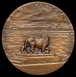 Медаль "150 лет со дня гибели поэта А.С. Пушкина" 1987