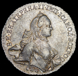 Рубль 1762 СПБ-ТI-НК